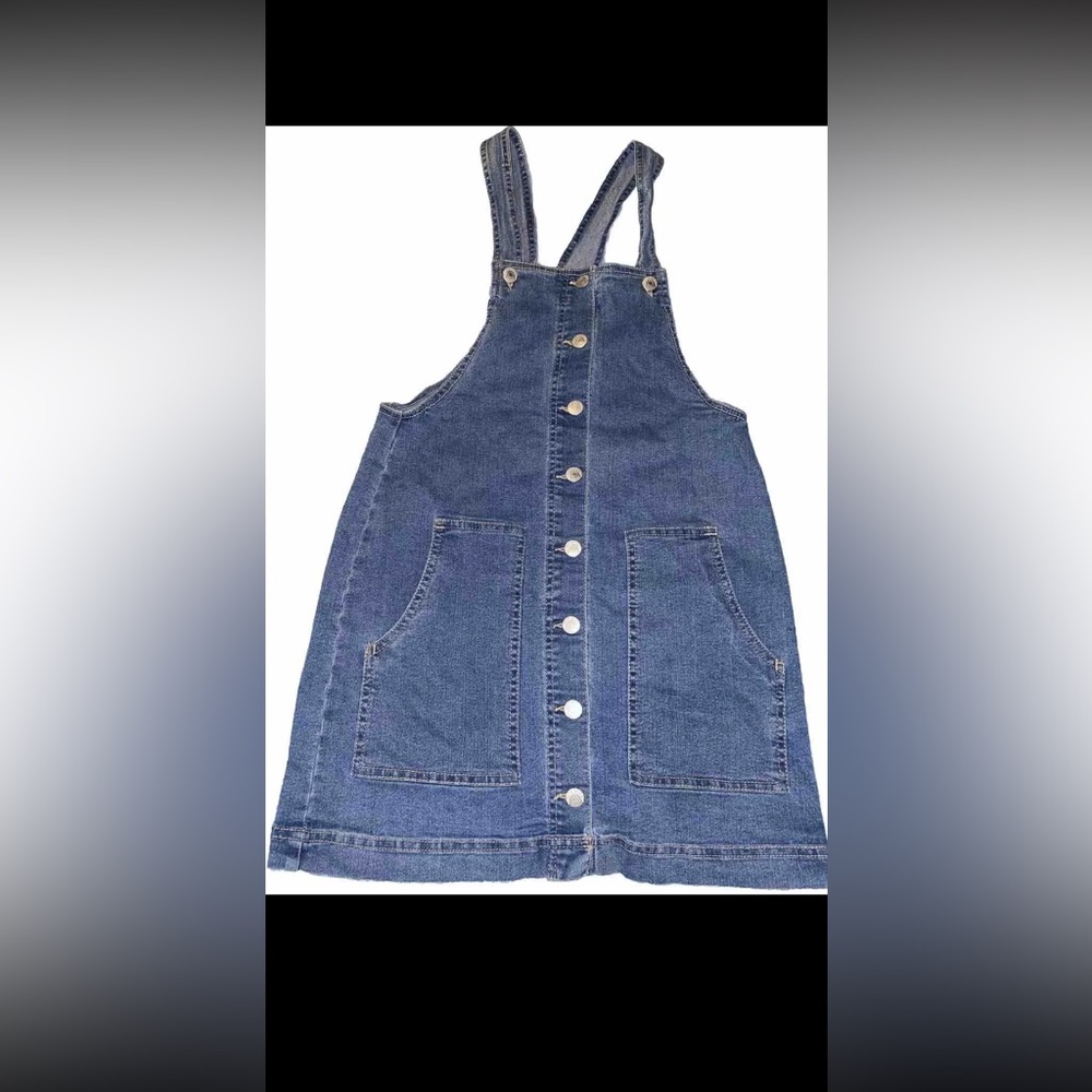 blue spice overall dress Size S juniors